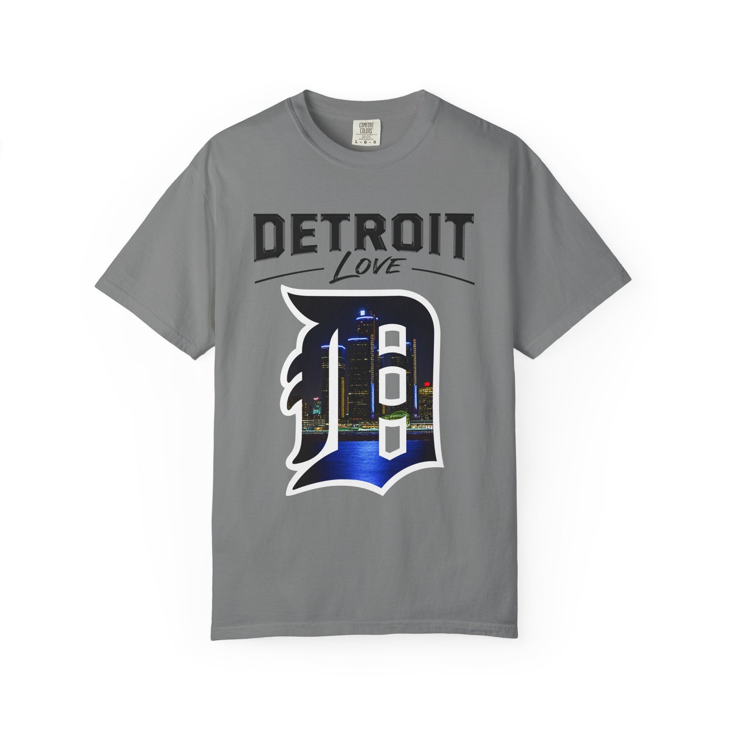 Detroit Love T-Shirt — City Skyline D-Logo Tee