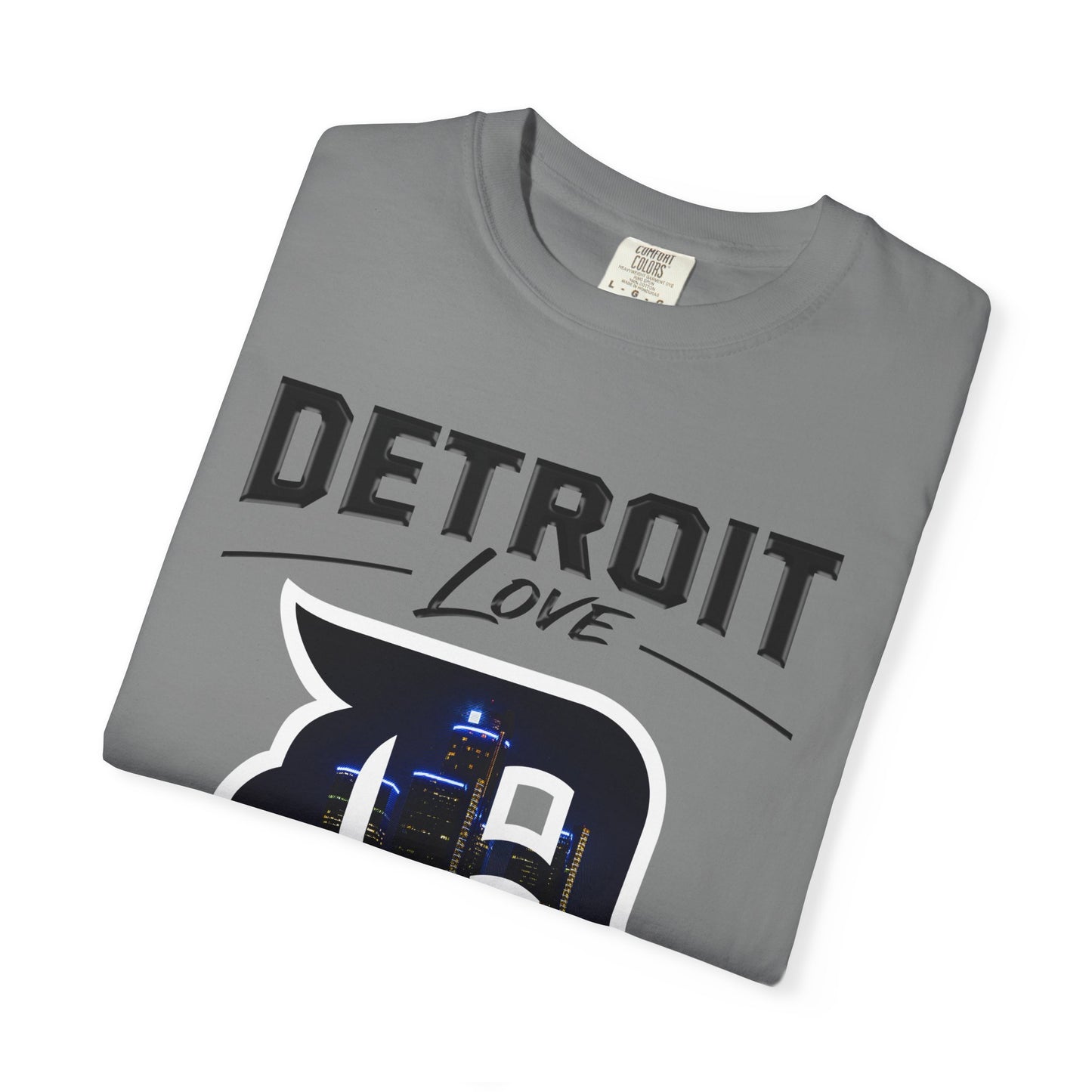 Detroit Love T-Shirt — City Skyline D-Logo Tee