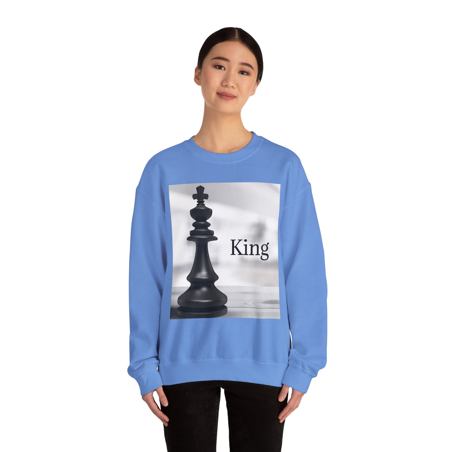 King Chess Graphic Unisex Crewneck Sweatshirt