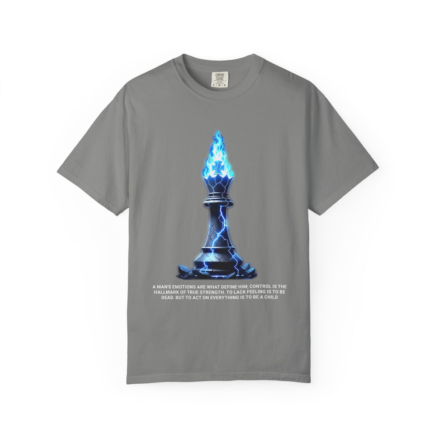 Chess Flame Pawn T‑Shirt — Motivational Strategy Graphic Tee