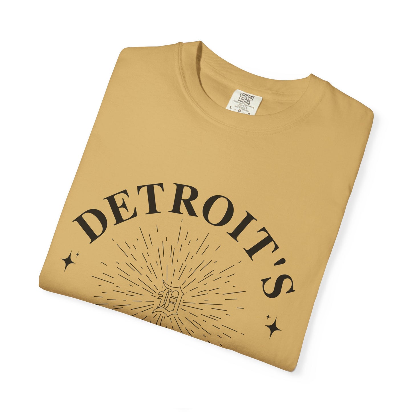 Detroit's Finest T-Shirt | Unisex Garment-Dyed Tee for Streetwear, Gifts, Casual Wear, Festivals, Everyday Comfort