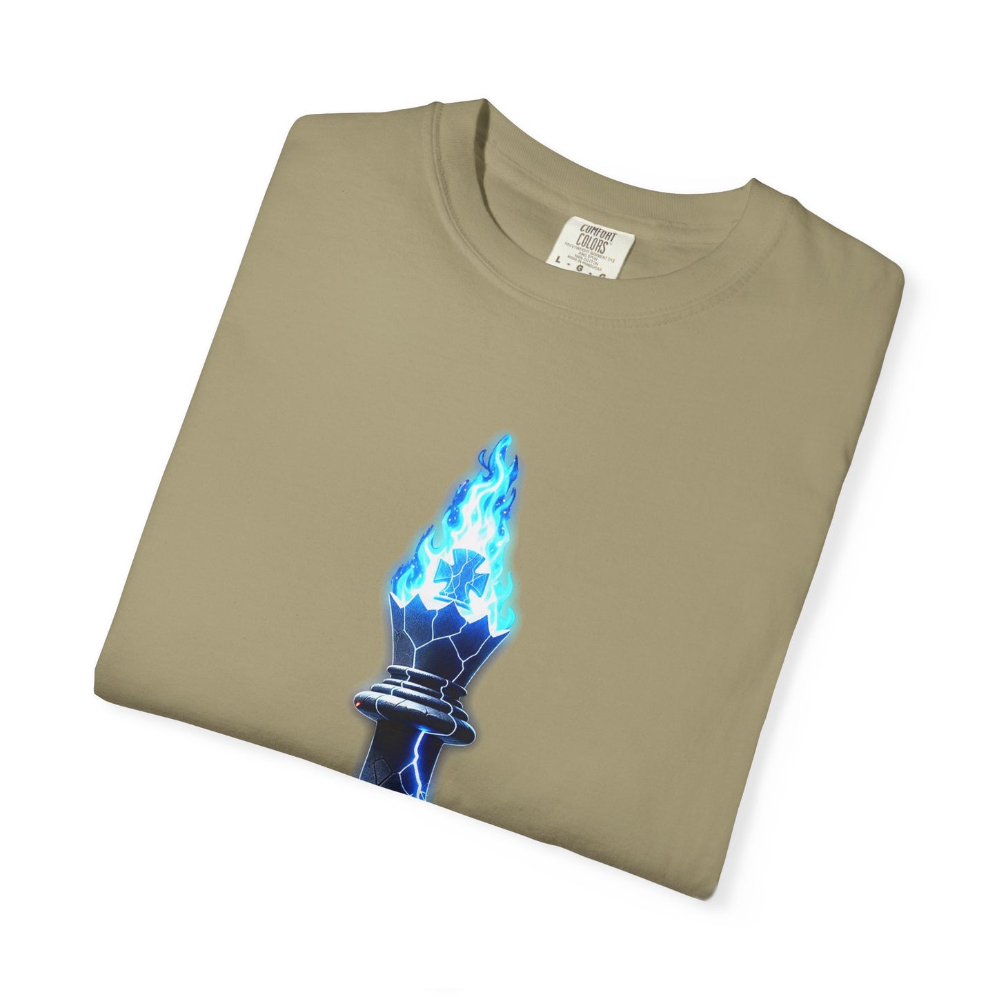 Chess Flame Pawn T‑Shirt — Motivational Strategy Graphic Tee