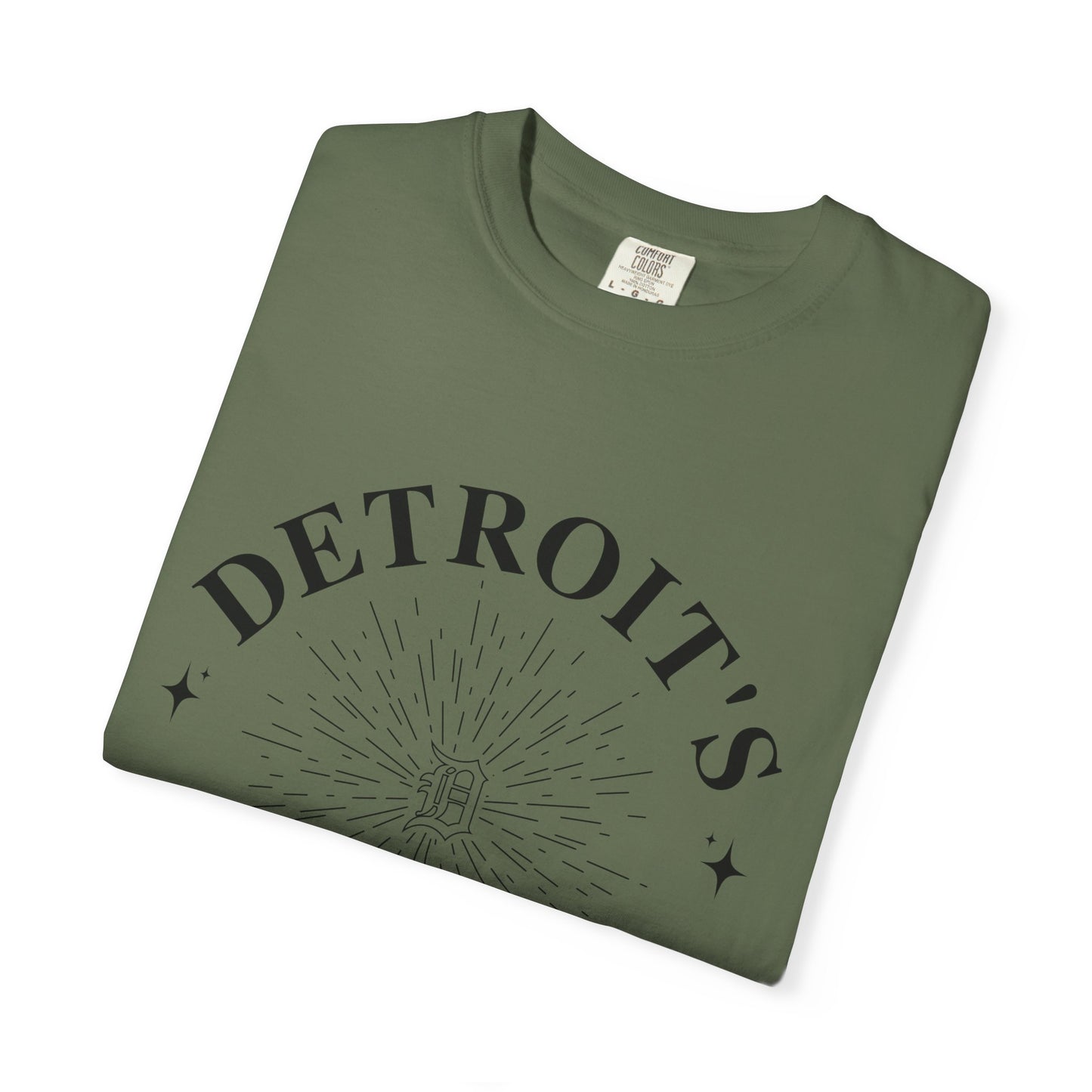 Detroit's Finest T-Shirt | Unisex Garment-Dyed Tee for Streetwear, Gifts, Casual Wear, Festivals, Everyday Comfort