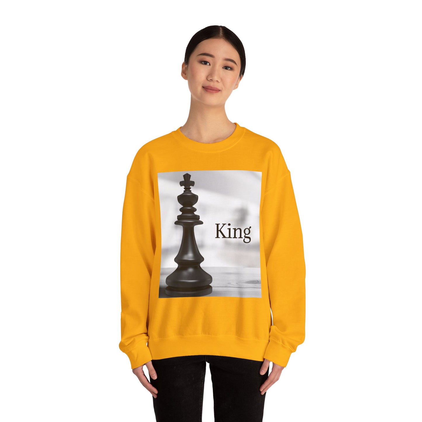 King Chess Graphic Unisex Crewneck Sweatshirt