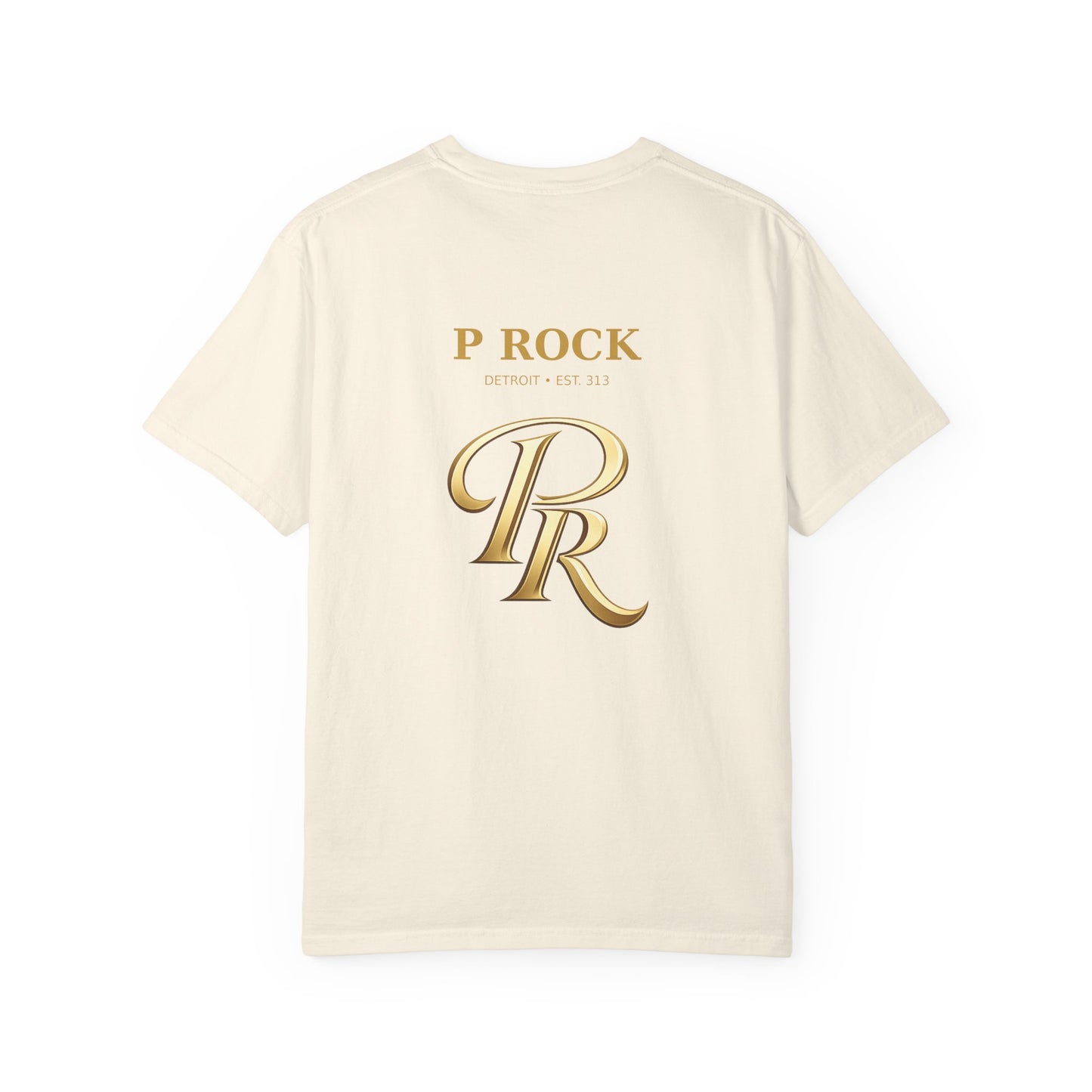 P Rock Crest T-Shirt — Nautical Anchor PR Logo Tee