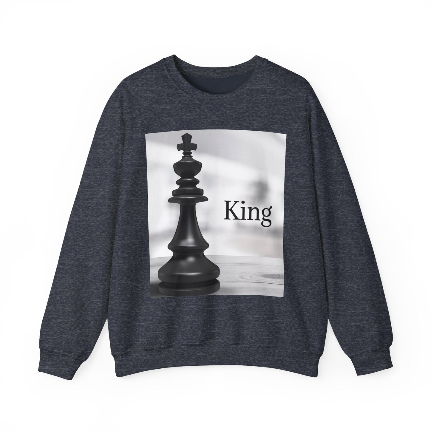 King Chess Graphic Unisex Crewneck Sweatshirt