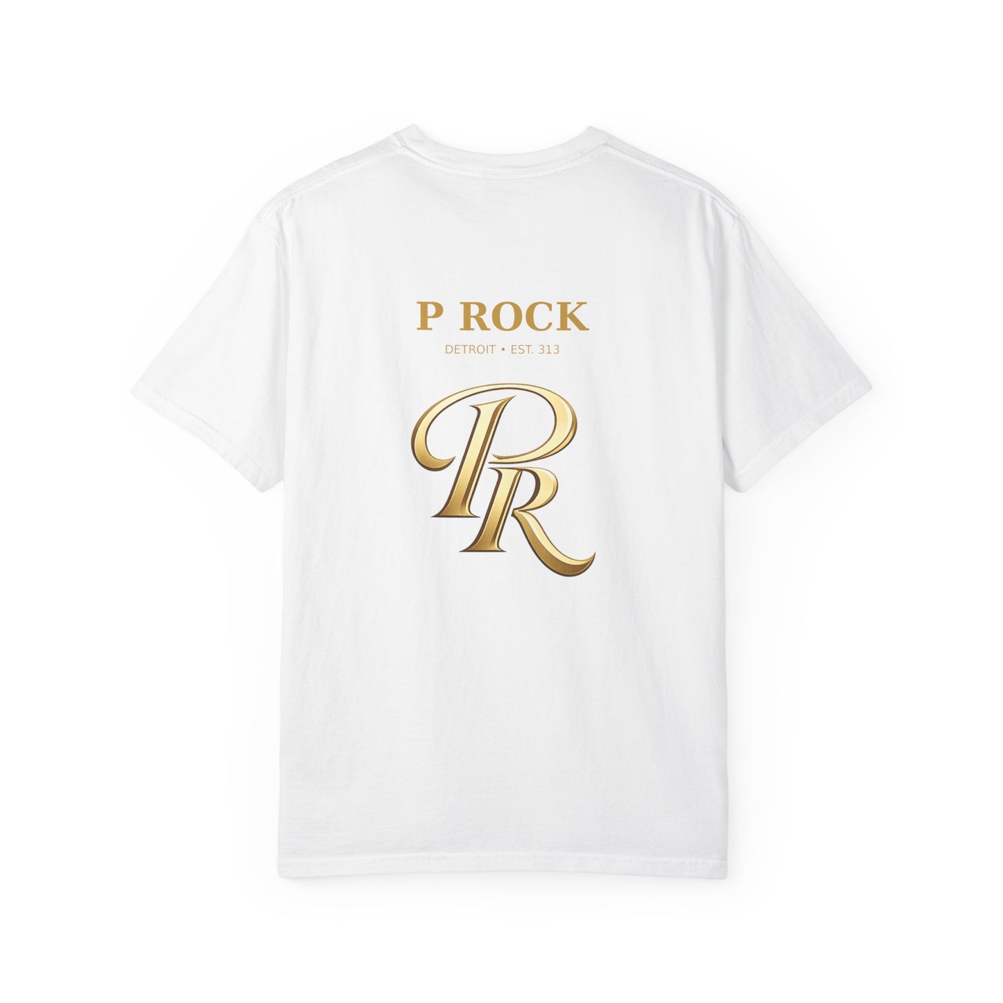 P Rock Crest T-Shirt — Nautical Anchor PR Logo Tee