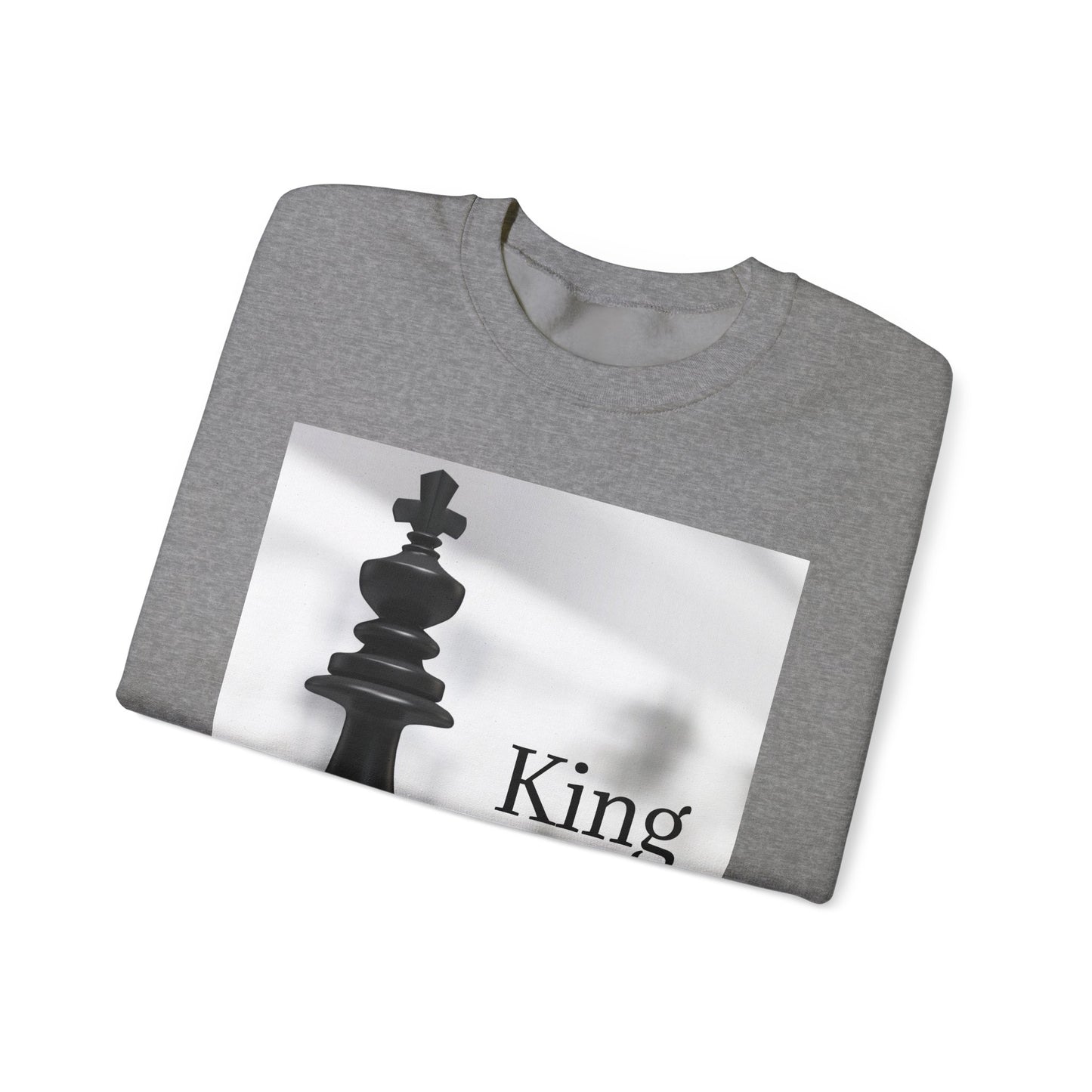 King Chess Graphic Unisex Crewneck Sweatshirt