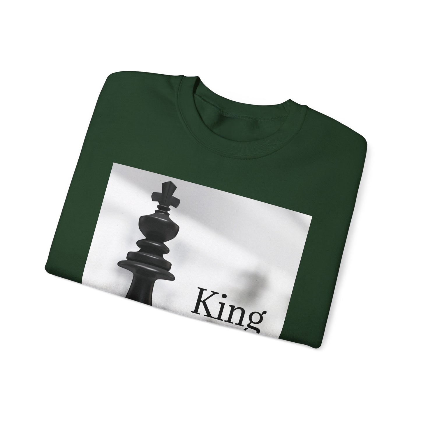 King Chess Graphic Unisex Crewneck Sweatshirt