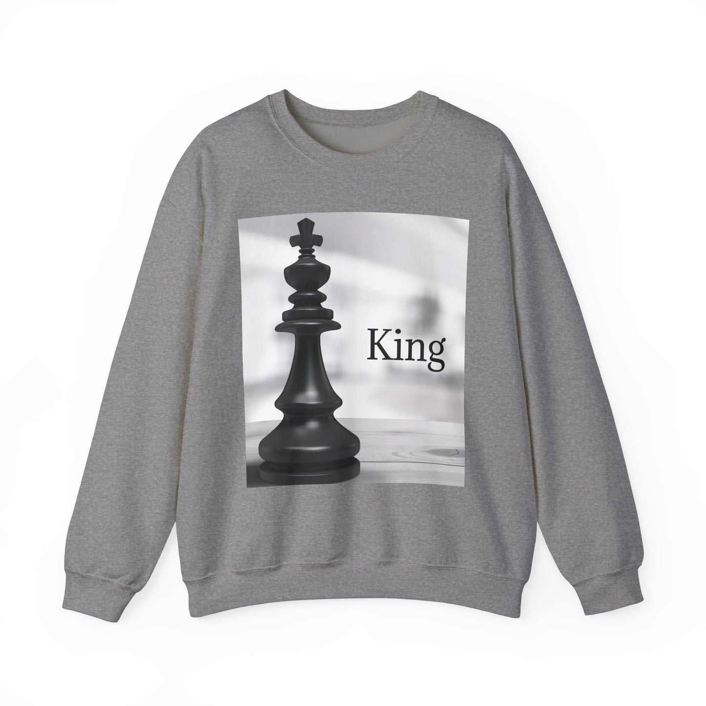 King Chess Graphic Unisex Crewneck Sweatshirt