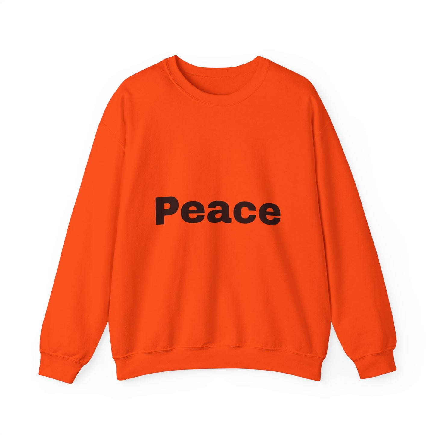 Peace Unisex Heavy Blend™ Crewneck Sweatshirt - Cozy & Meaningful Casual Wear
