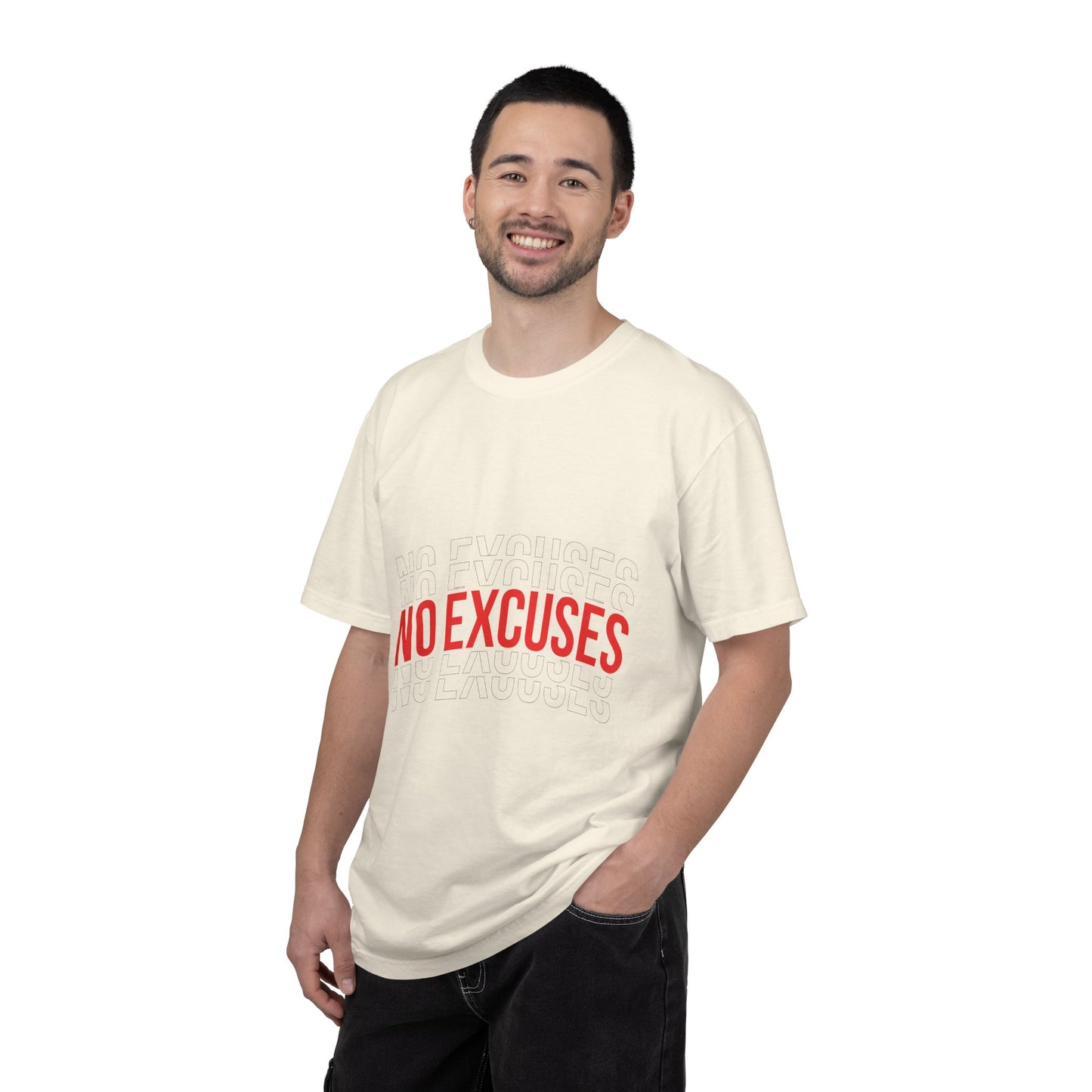 No Excuses T-Shirt — Motivational Graphic Tee