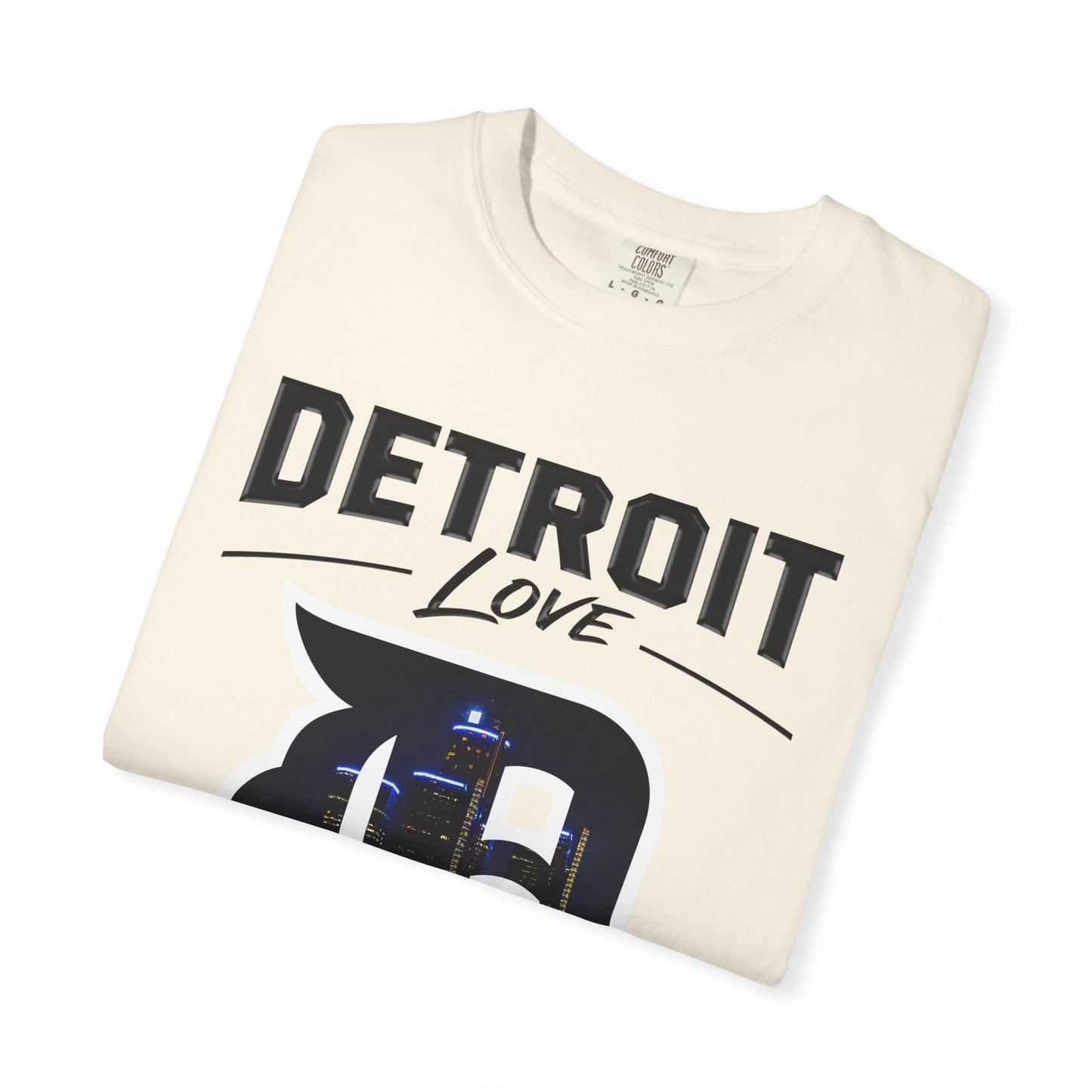 Detroit Love T-Shirt — City Skyline D-Logo Tee