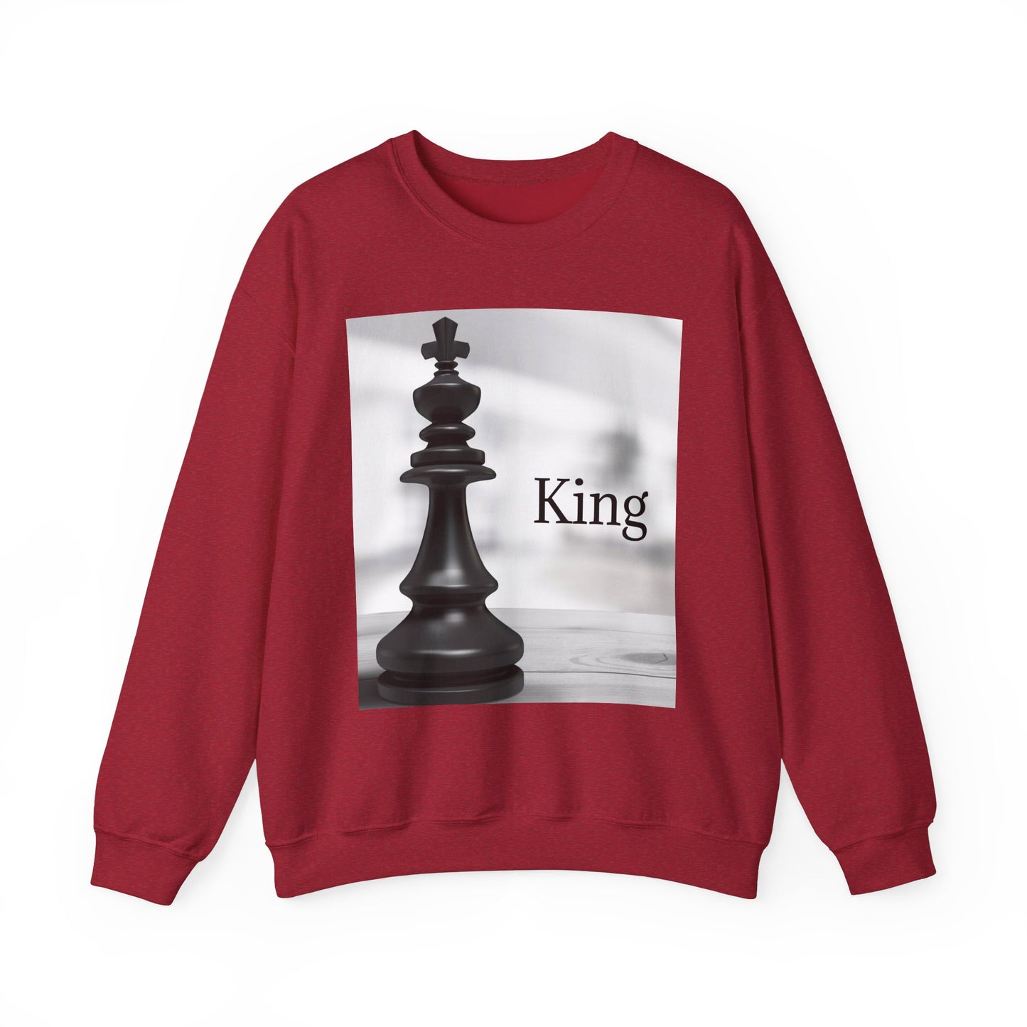 King Chess Graphic Unisex Crewneck Sweatshirt