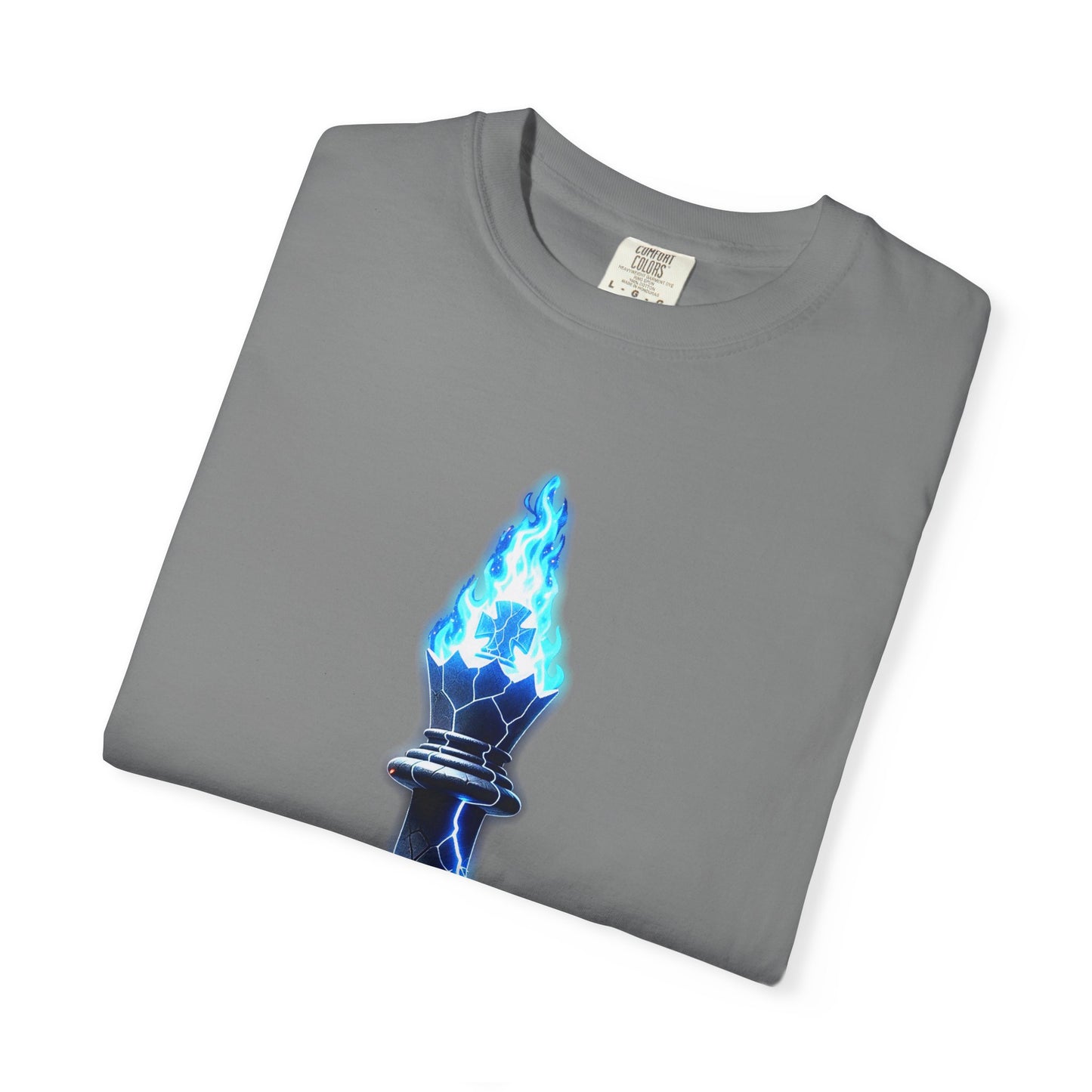 Chess Flame Pawn T‑Shirt — Motivational Strategy Graphic Tee