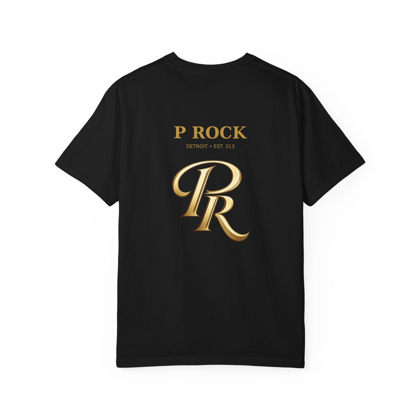 P Rock Crest T-Shirt — Nautical Anchor PR Logo Tee