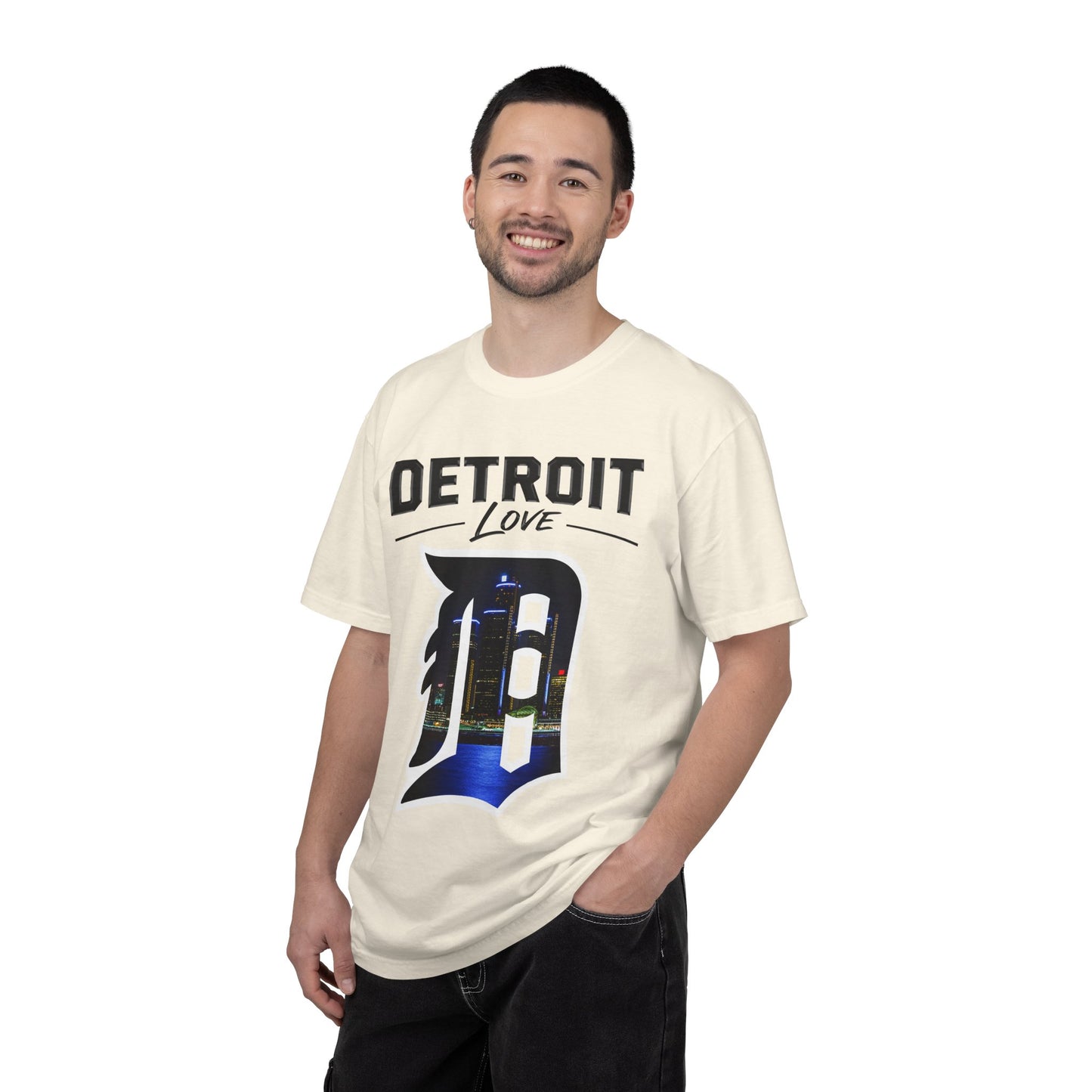 Detroit Love T-Shirt — City Skyline D-Logo Tee