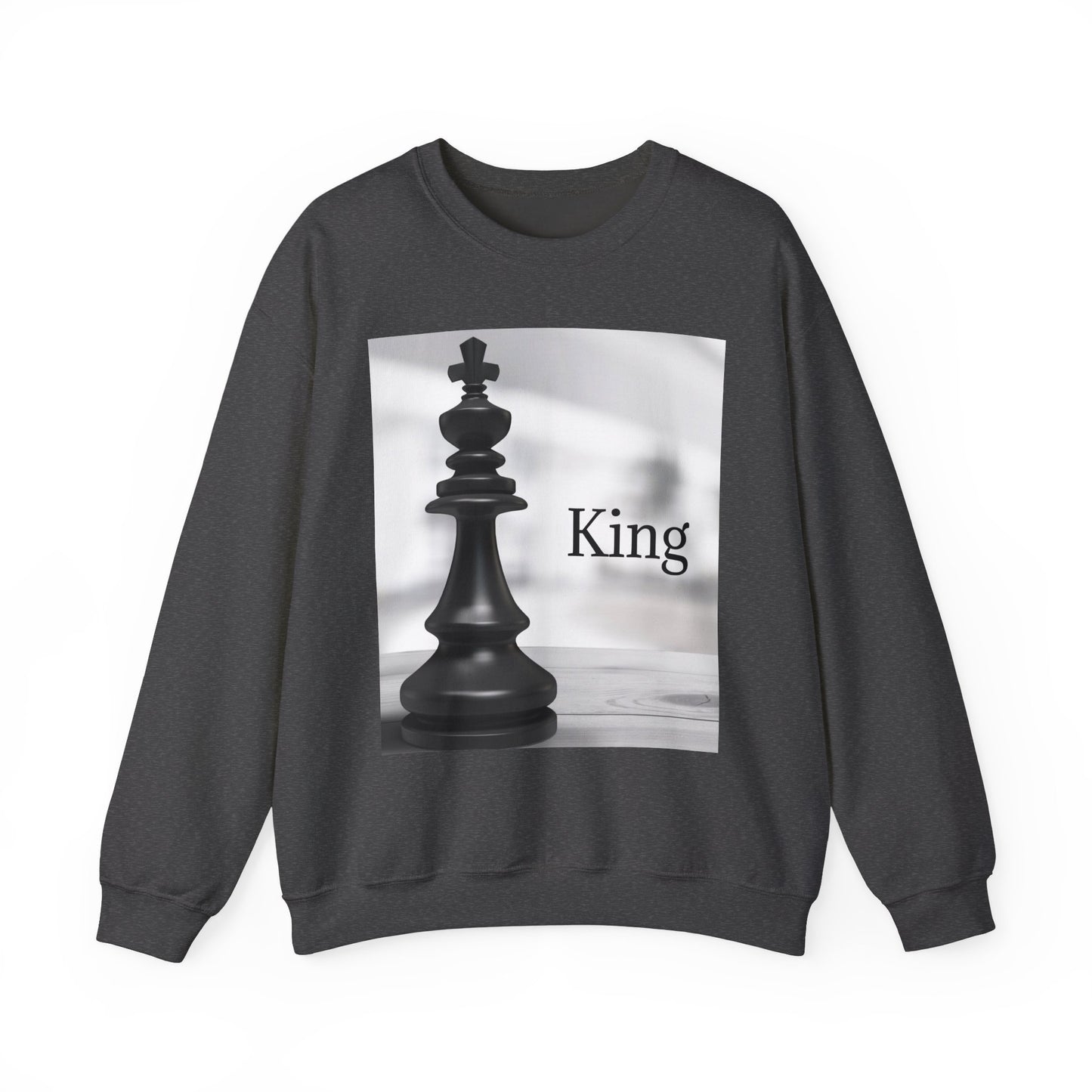 King Chess Graphic Unisex Crewneck Sweatshirt
