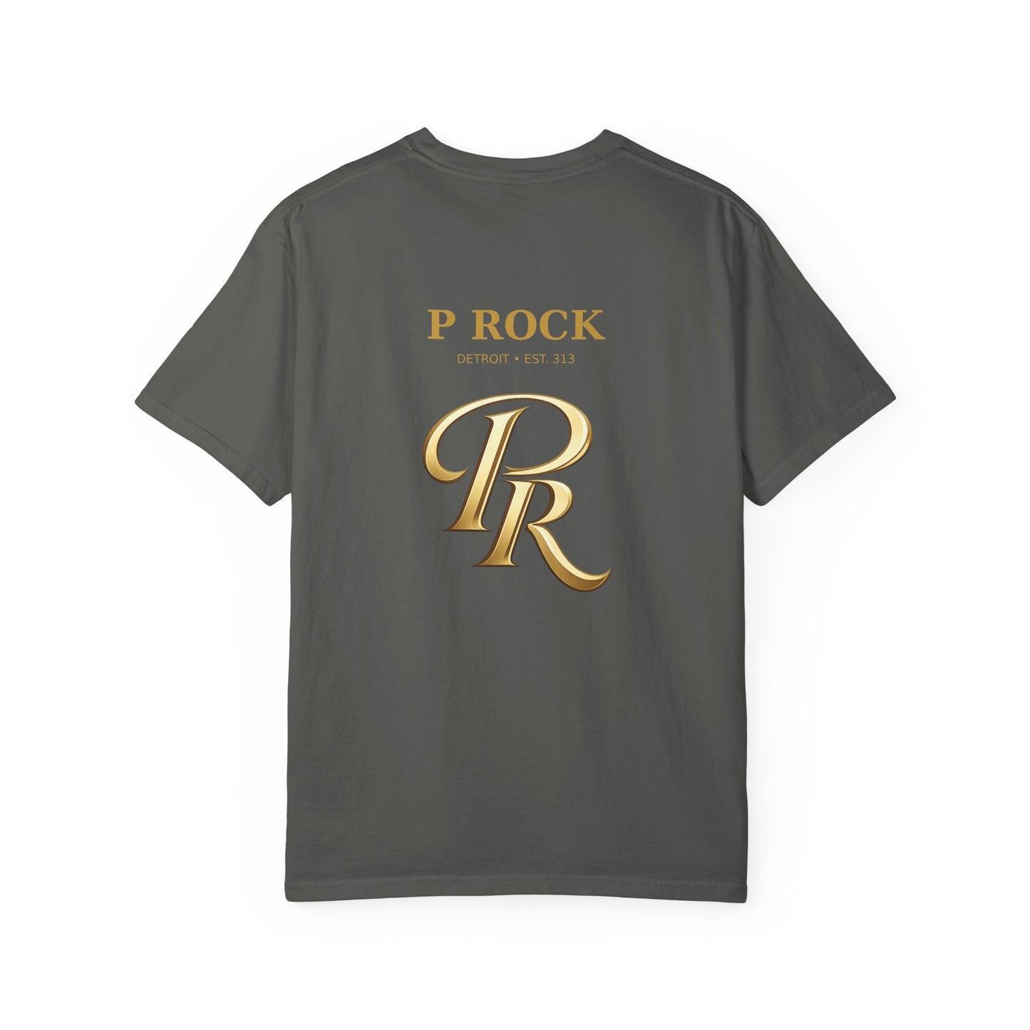 P Rock Crest T-Shirt — Nautical Anchor PR Logo Tee