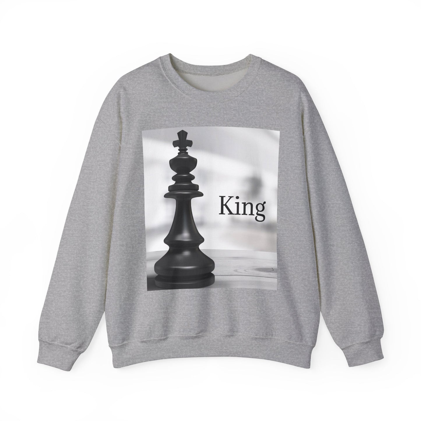 King Chess Graphic Unisex Crewneck Sweatshirt