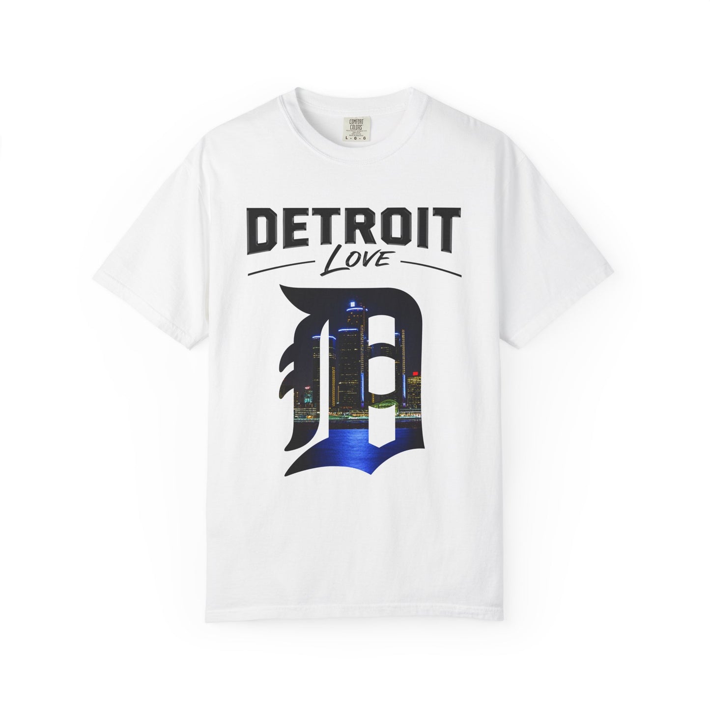 Detroit Love T-Shirt — City Skyline D-Logo Tee