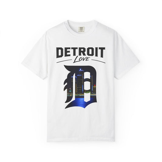 Detroit Love T-Shirt — City Skyline D-Logo Tee