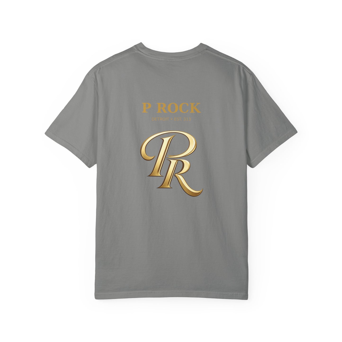 P Rock Crest T-Shirt — Nautical Anchor PR Logo Tee