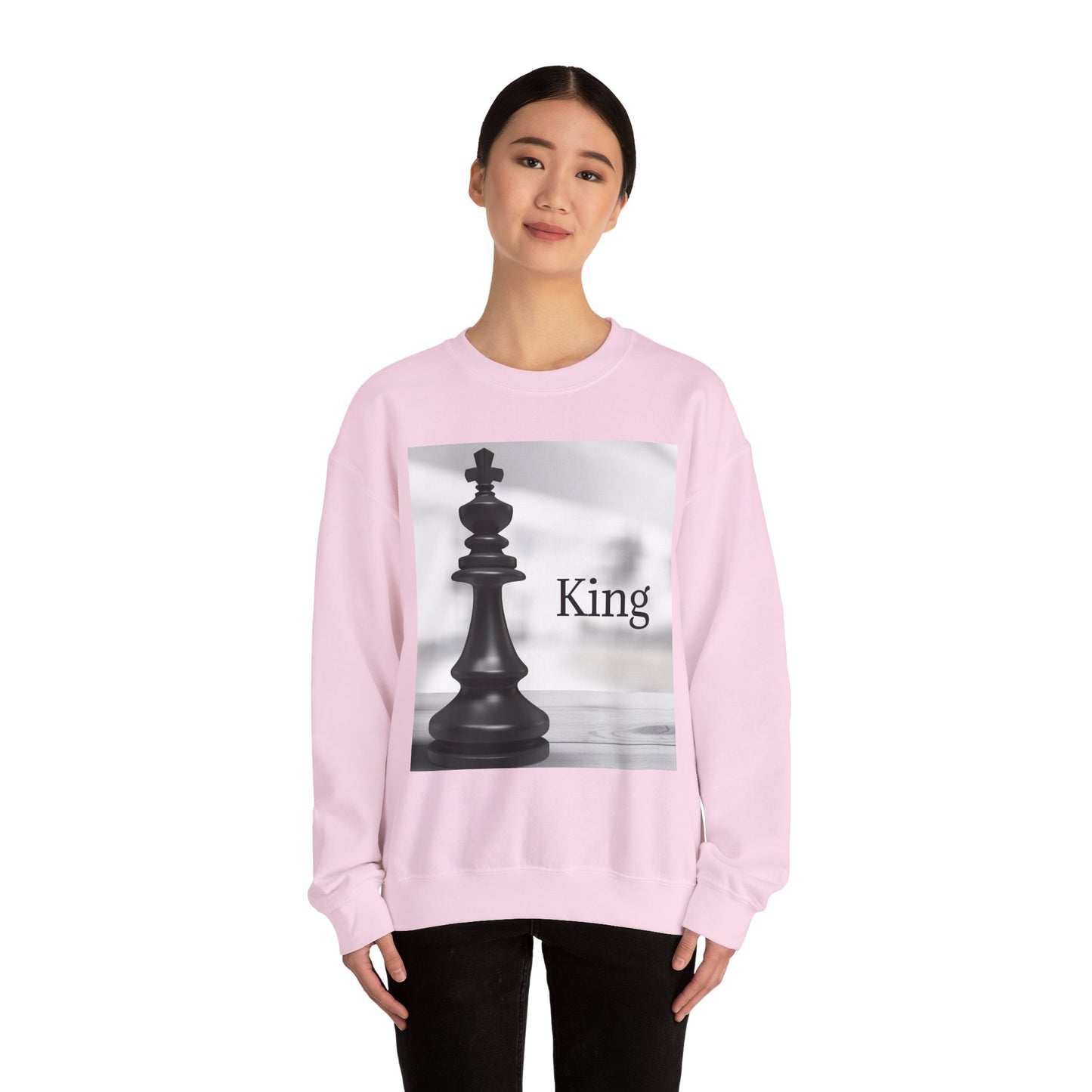 King Chess Graphic Unisex Crewneck Sweatshirt