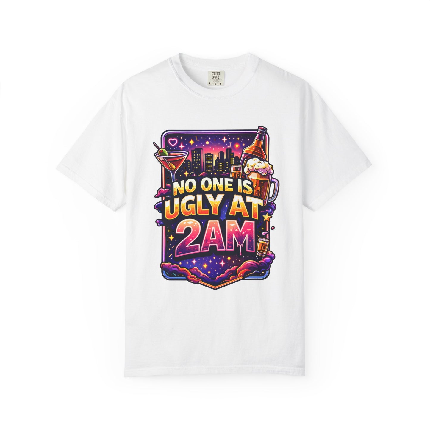 No One Is Ugly at 2AM Vintage Graphic T-Shirt