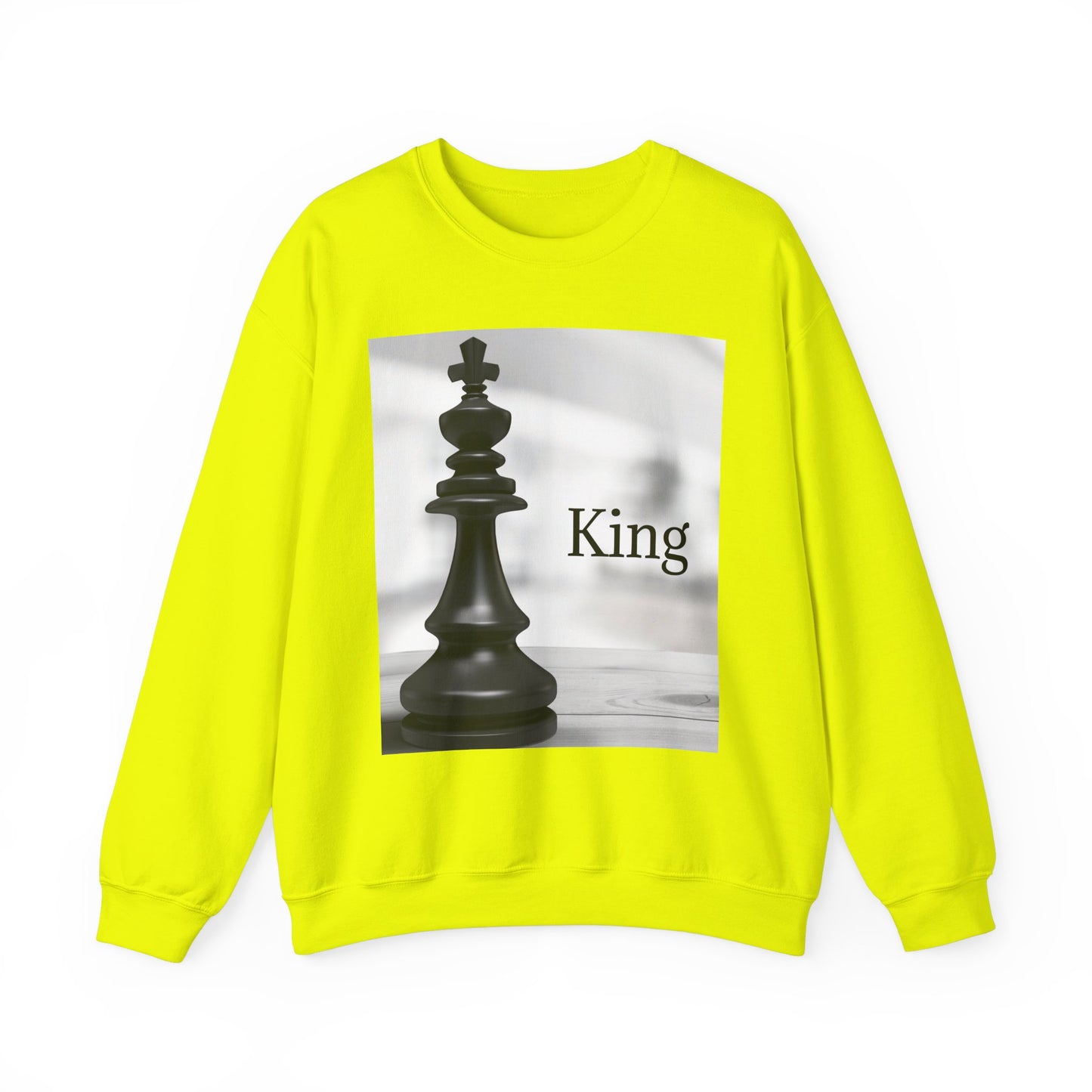 King Chess Graphic Unisex Crewneck Sweatshirt
