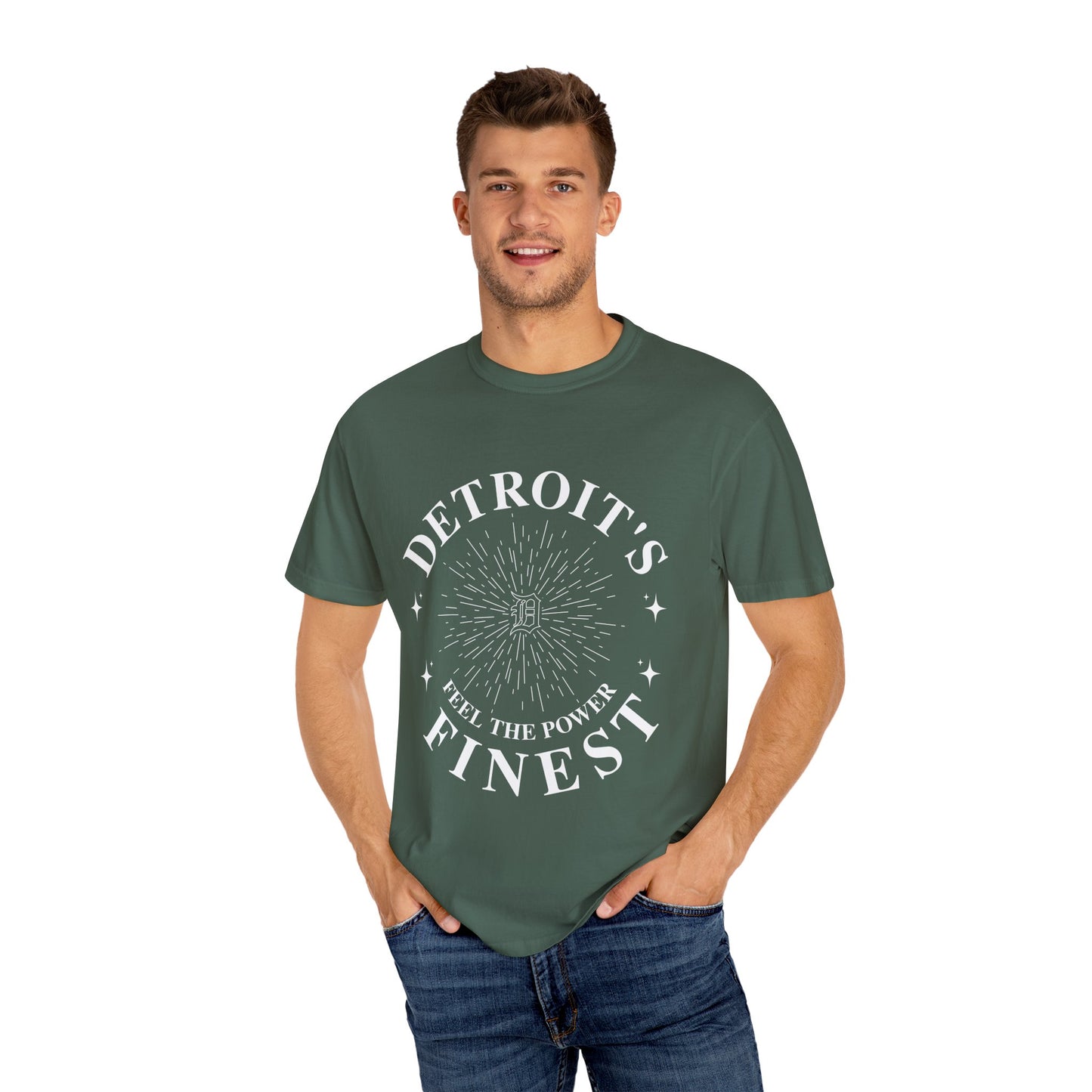 Detroit's Finest Unisex Garment-Dyed T-shirt, Casual Tee, Gift for Him/Her, Summer Essential, Unique Detroit Merch, Comfortable [...]