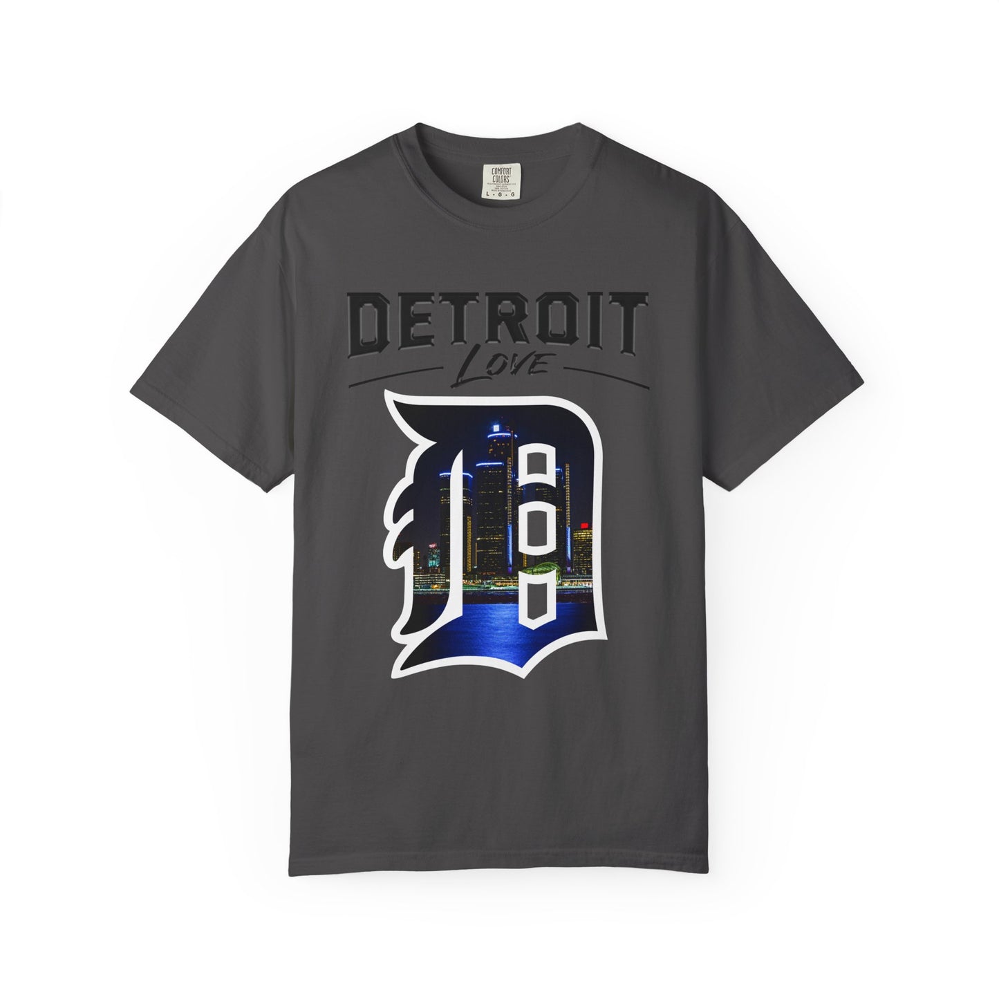 Detroit Love T-Shirt — City Skyline D-Logo Tee