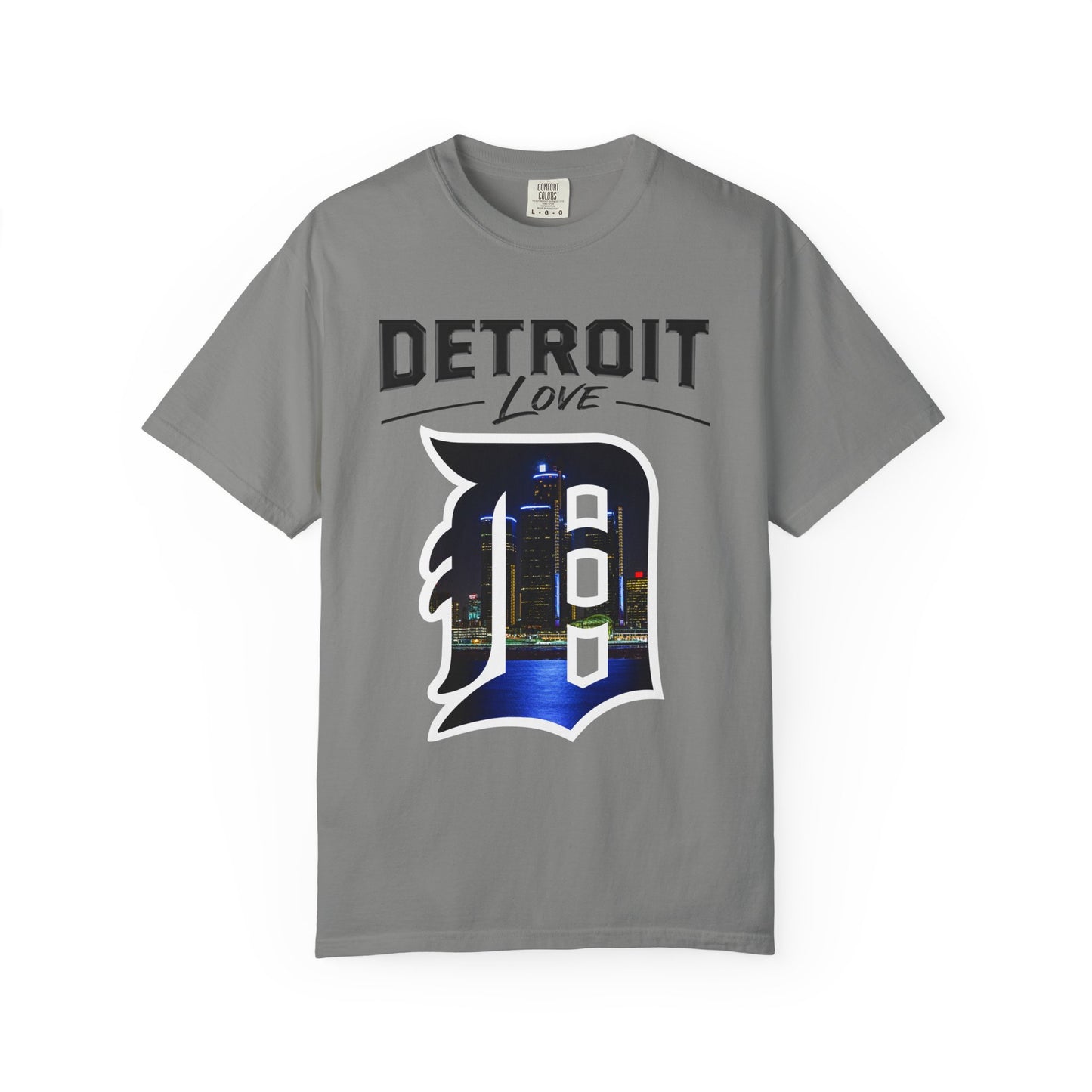 Detroit Love T-Shirt — City Skyline D-Logo Tee