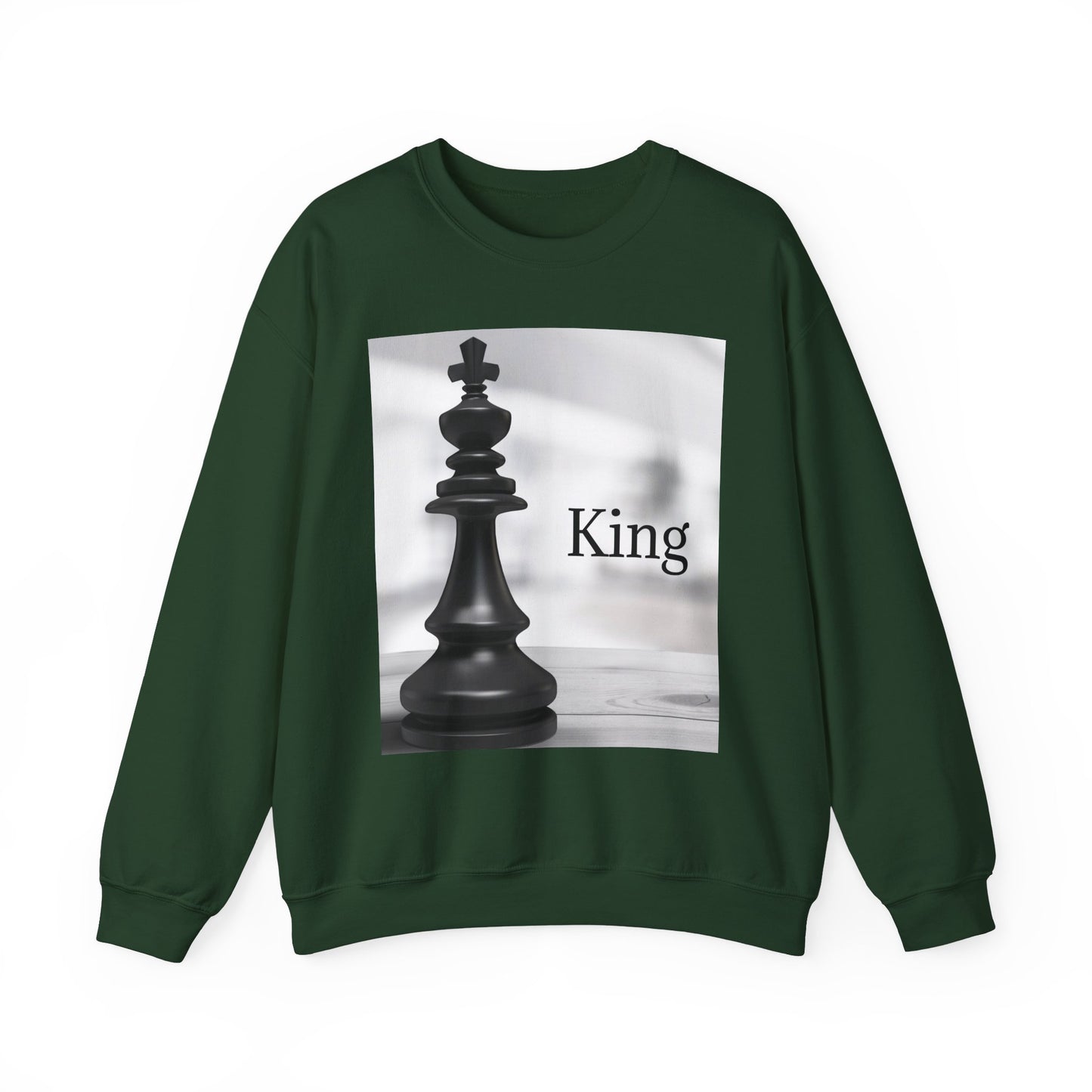 King Chess Graphic Unisex Crewneck Sweatshirt
