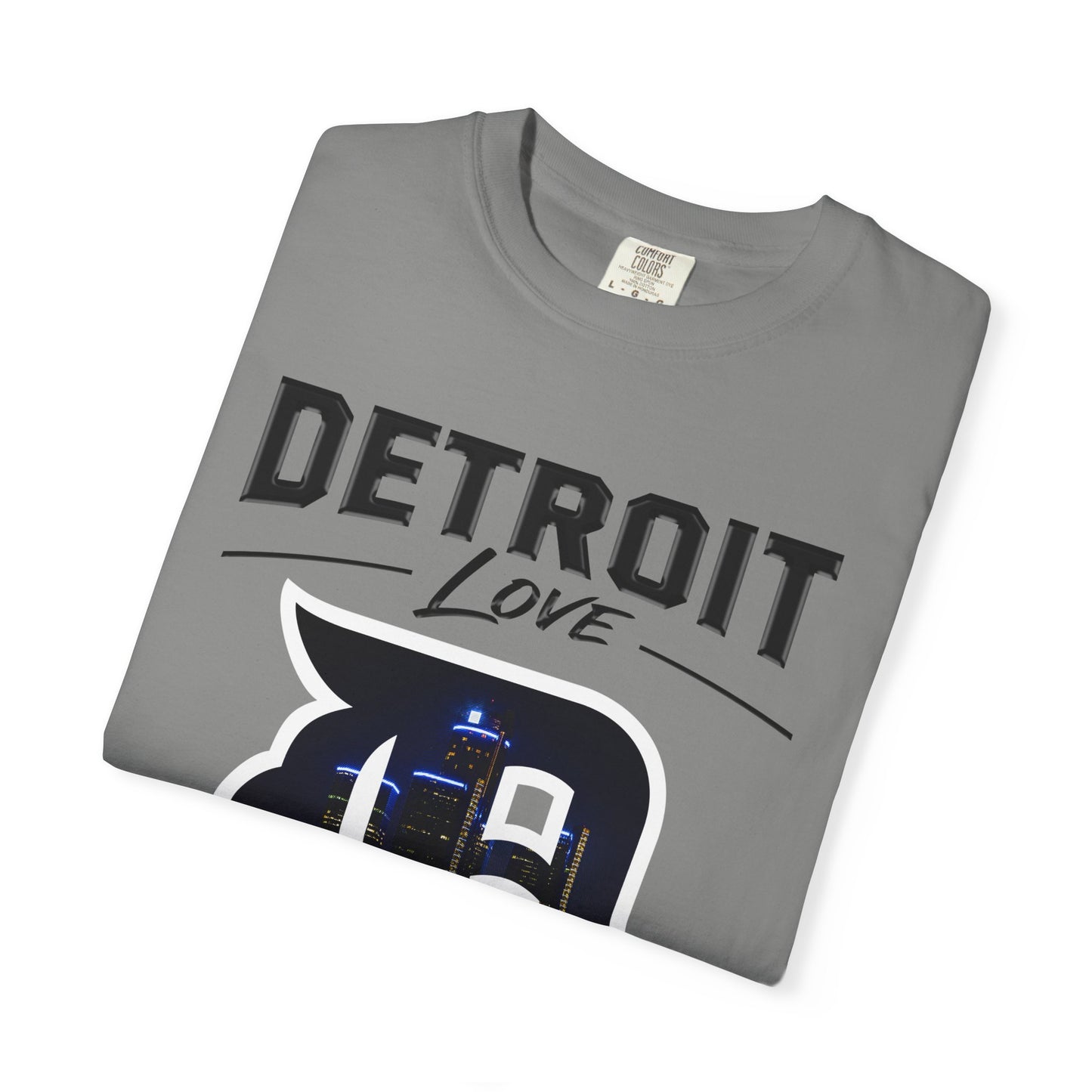 Detroit Love T-Shirt — City Skyline D-Logo Tee